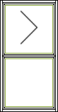 illustration of an aluminium casement window configuration